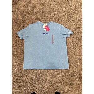 Poppi‎ Brand Soda Tee T-Shirt Mens Size 2XL XXL Cotton Tee NWT Read